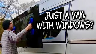 How to fit bonded windows to a campervan / RV