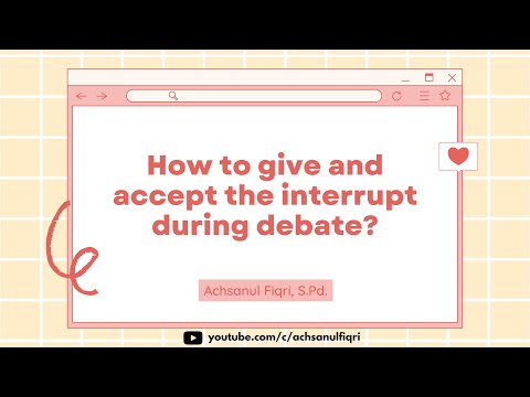 Video: Apa itu kalimat interupsi?