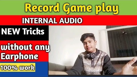 How to Record  Internal AUDIO on Android |  No Root and No any Earphone