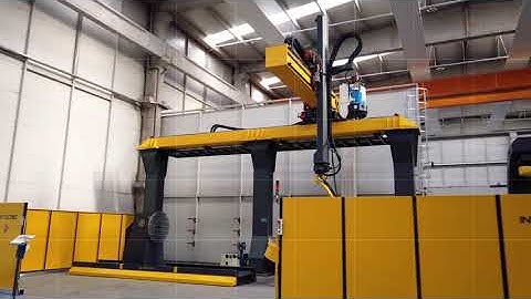 (Gantry) Robot Welding for Heavy Construction Equipment (İş Makinaları için Gantry Robotlu Kaynak)