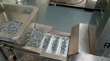automatic hardware nail weighing counting packaging machine