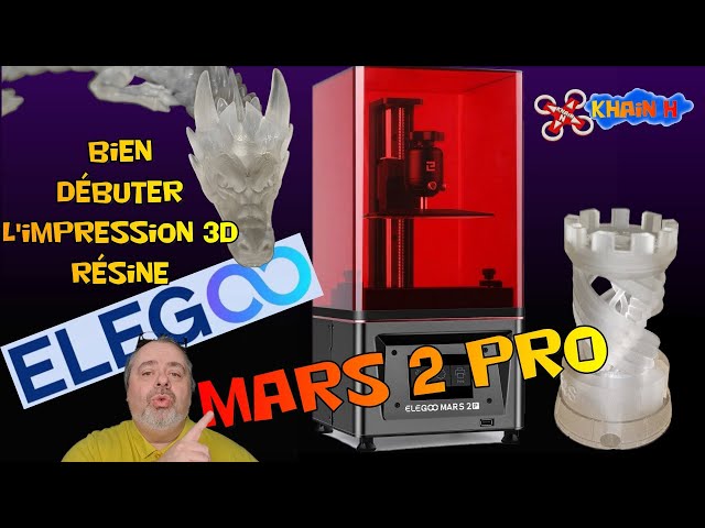 Elegoo Mars 2 pro ,une petite imprimante Résine pour bien débuter ( tuto de  A à Z) 