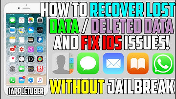 How To Recover LOST / Deleted Data / Fix iOS Issues ( Videos, Photos, Messages, Contacts and More)