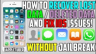 How To Recover LOST / Deleted Data / Fix iOS Issues ( Videos, Photos, Messages, Contacts and More) screenshot 5