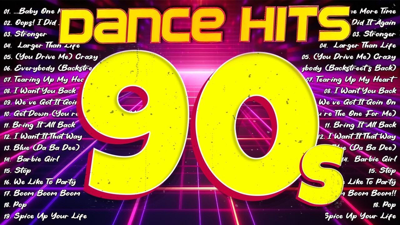 90s Dance Hits - Haddaway, 2 Unlimited, La Bouche, Corona, Dr. Alban, Mr. President, M.C. Hammer,...