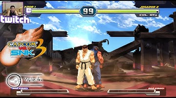 (MUGEN) CAPCOM VS SNK 3 MILLIONARE FIGHTING 2020 VER FINAL - 01 - Ryu Single Mode