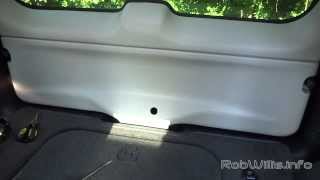 Manually unlock a Trailblazer lift gate hatch! Trailblazer SS LS2 Envoy