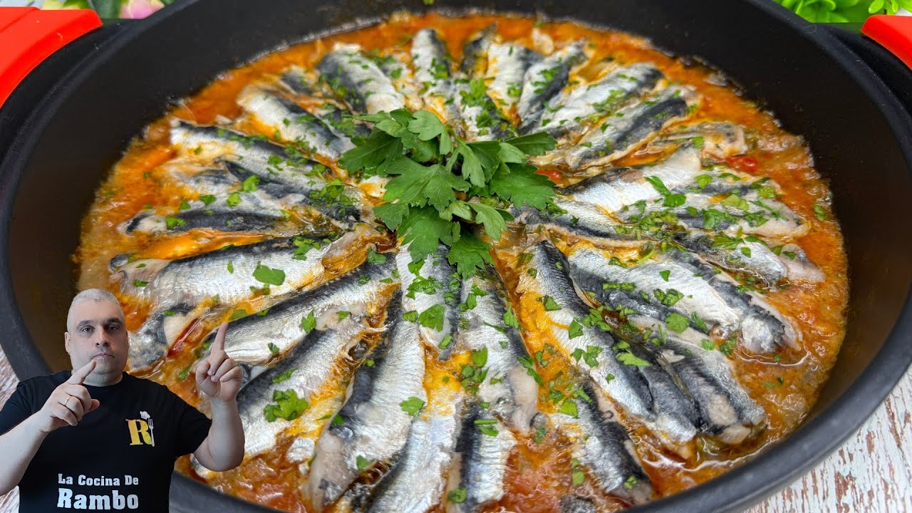 ¡Ya no freirás más sardinas!. Sardinas a la Moruna 🤩 Receta Fácil y Rápida 😎 BRUTAL
