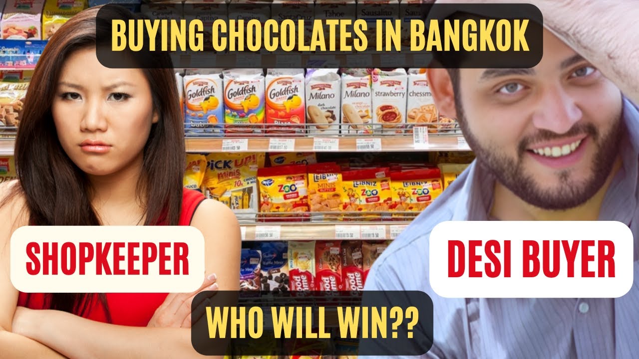 Insane Bargaining - Buying Chocolates in Bangkok Indra Square @AoSarakDikhaun #shopping