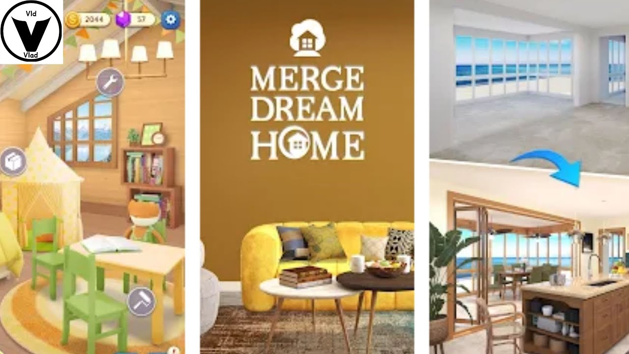 Merge Dream Home Gameplay Android/iOS YouTube