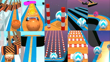 Sky Rolling Ball 3D Speed Run Gameplay Part 7