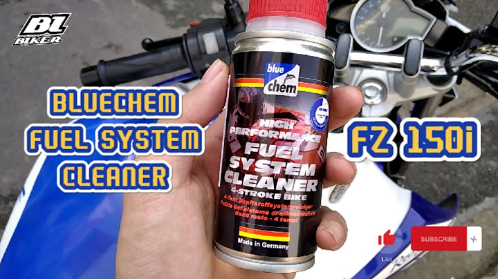 Bluechem fuel system cleaner đánh giá năm 2024