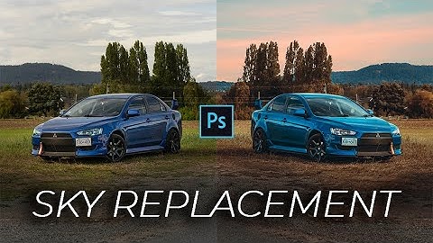 EASY Sky Replacement In SECONDS (Photoshop)