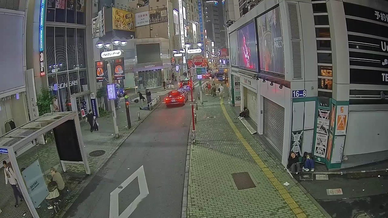 渋谷センター街　井の頭通りライブカメラ
