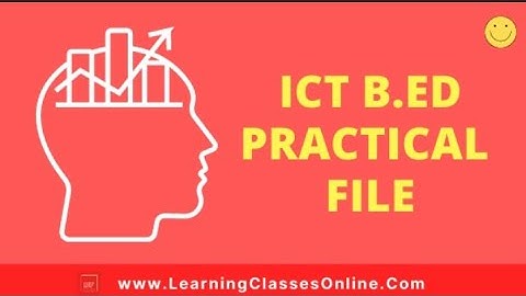 ✳️EPC-4 ICT ( Information Communication Technology) Project File with PDF✳️for B.Ed 2nd Year
