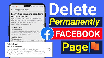 Facebook Page Delete Kaise Kare | How to Delete Facebook Page Permanently