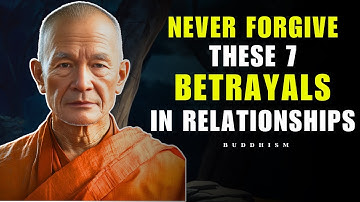 NEVER Forgive THESE 7 BETRAYALS in Relationships | Buddhism