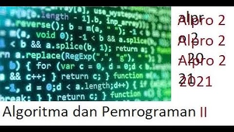 Kuliah Algoritma dan Pemrograman 2 Rekursif