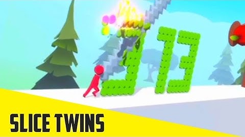 SLICE TWINS - Gameplay All Levels android ios