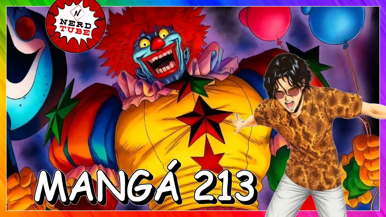 O monstro palhaço - One Punch Man Mangá 213 / 258