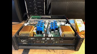 QSC MX3000a Amp Dyno Power at Clipping