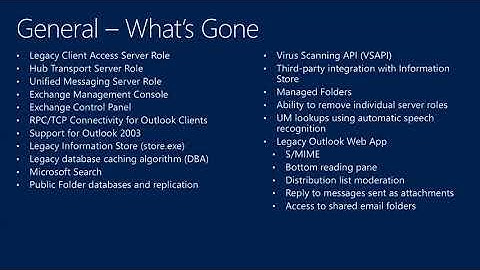 TechEd New Zealand 2013 Microsoft Exchange Server 2013 Tips & Tricks