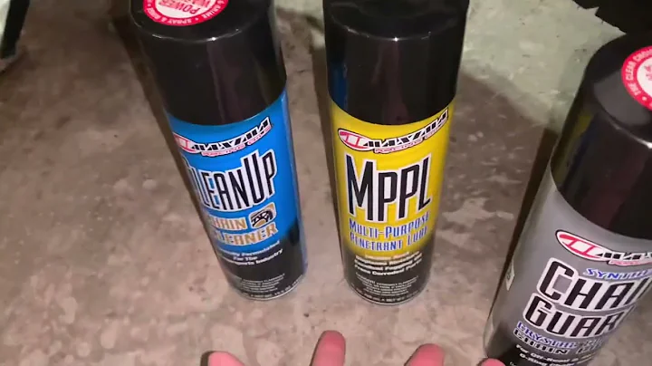 Worth the Buy? All in one Motorcycle Maxima Motorcycle Chain Care Kit!