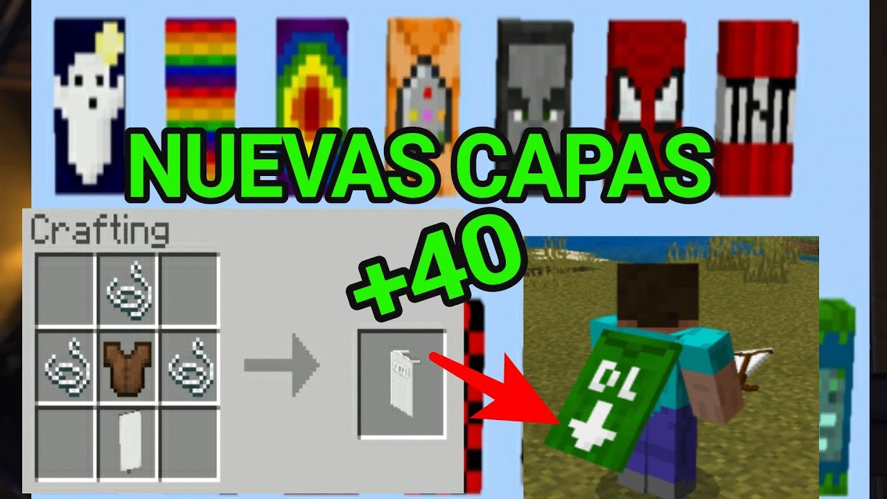 NUEVAS CAPAS CRAFTEABLES PARA MINECRAF PE 1.12.0.2 / NUEVA YouTube