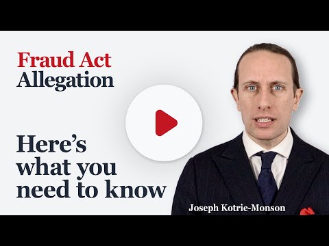 Leading Fraud Act Lawyers | Mary Monson Fraud Act Solicitors