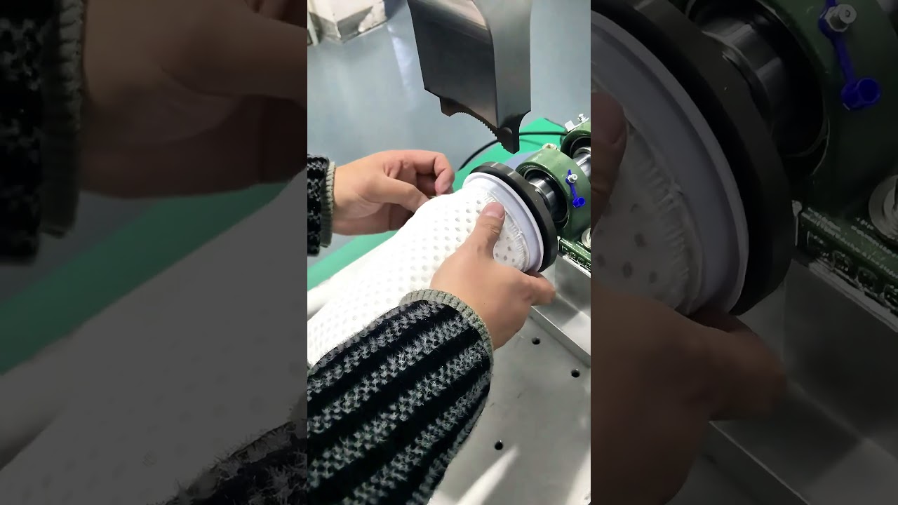 liquid filter bag making machine for pp ring and  tube welding  