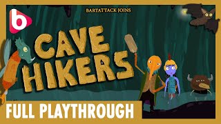 CAVE HIKERS | Full Playthrough | A 2D interactive cartoon mockumentary