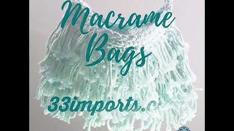 Macrame Bags
