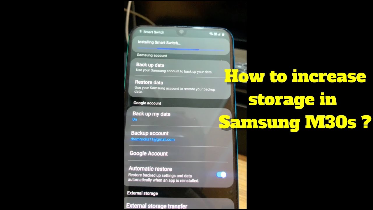 How to increase storage from 64GB to 128gb?