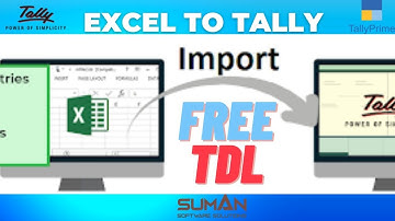 Excel To Tally import Tool || Tally Customization | Free TDL | Tally Prime | Tally Module | TDL