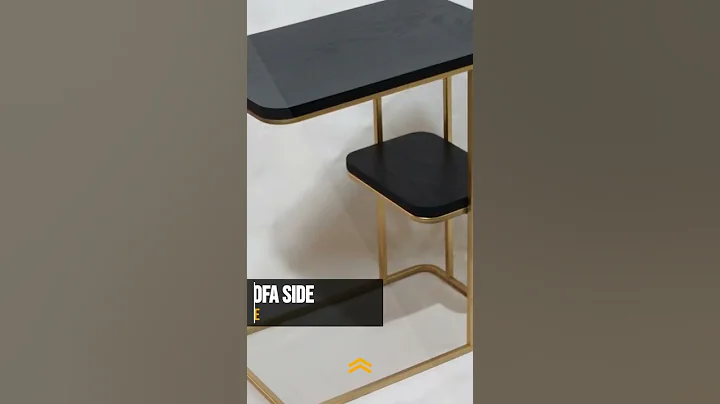 Designer Sofa Side Table Living Room Small Tea Table Iron Frame Coffee Table