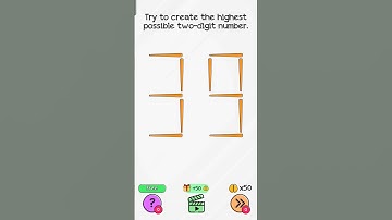 try to create the highest possible two digit number #gameplay #games @Letsplayx1m #braindom