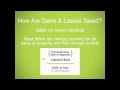 How Gains & Losses Are Taxed: Ordinary & Capital - YouTube