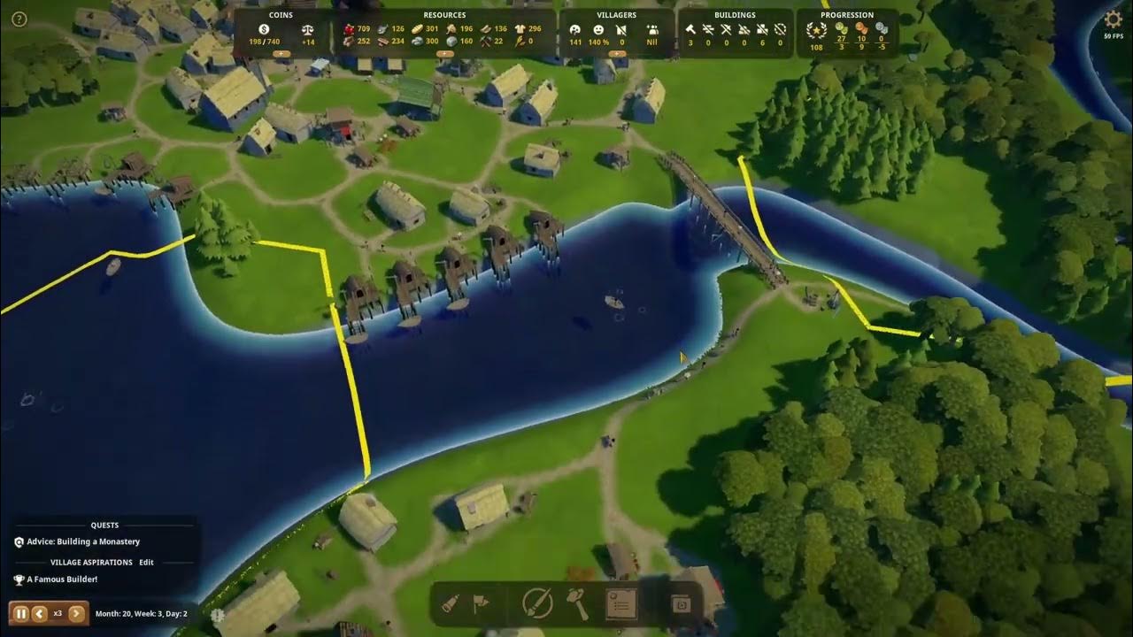 Foundation Episode 7 Starting construction of the monastery YouTube