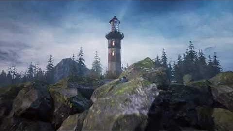 Lighthouse Scene - Unreal Engine 4