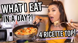 WHAT I EAT IN A DAY?!🤤 4 RICETTE BUONISSIME ESTATE 2022