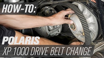 Polaris OEM Drive Belt Change | Polaris RZR XP 1000