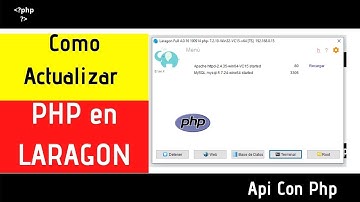 Como Actualizar PHP en Laragon - Instalar PHP en Laragon