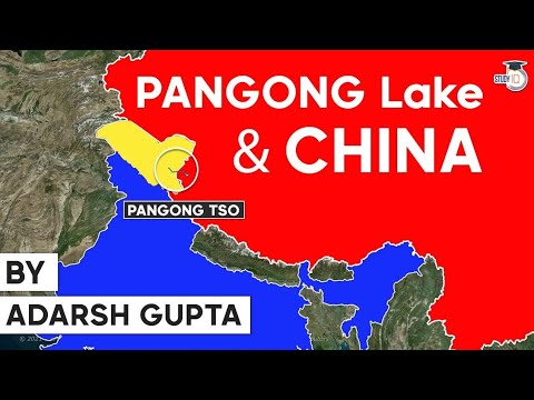 Pangong Tso Lake in Ladakh  its Geostrategic Significance   Why China wants to grab it from India