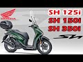 Honda  SH 125i -  All Specs, All Colors