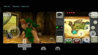 Zelda Ocarina of Time 3D HD Android  Citra MMJ 04/28 Build - 3DS Emulator  