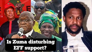 Why is the EFF insulting Zuma,  are they scared of what's coming?