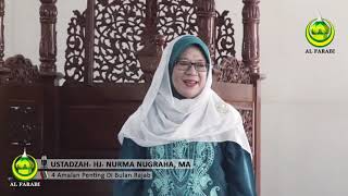 Hj. Nurma Nugraha, MA. 4 Amalan Penting Di Bulan Rajab.