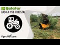 Belafer cabfa150forestal excavator mulcher i agrohof