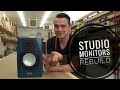 Studio monitors speakers enclosure build