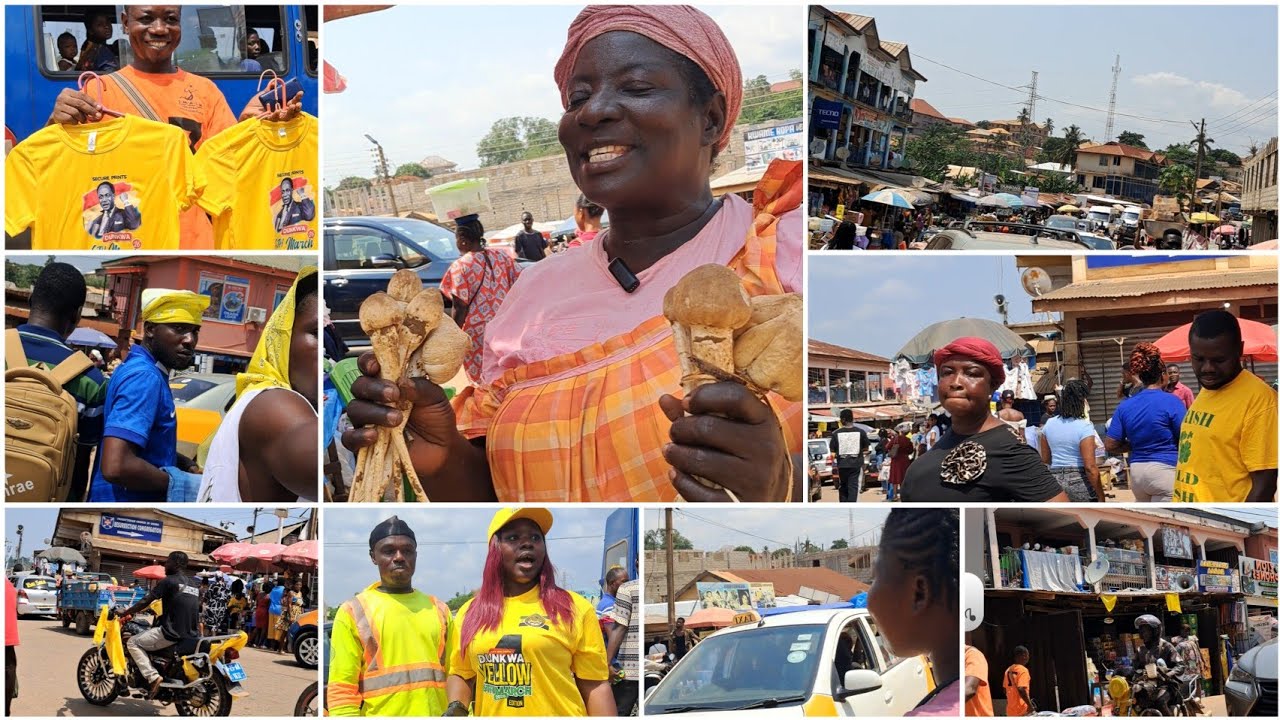 All is set, the people of Dunkwa are ready for the Yellow 6th March Festival 2026! The women's vibes